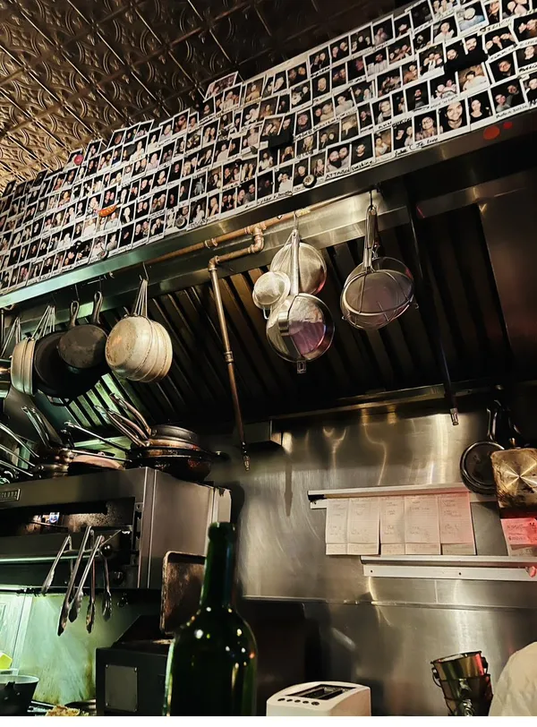 Open kitchen at Le French Diner