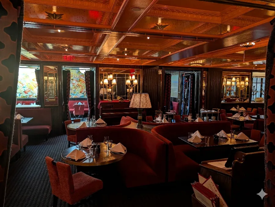 The dining room at The Marlton hotel