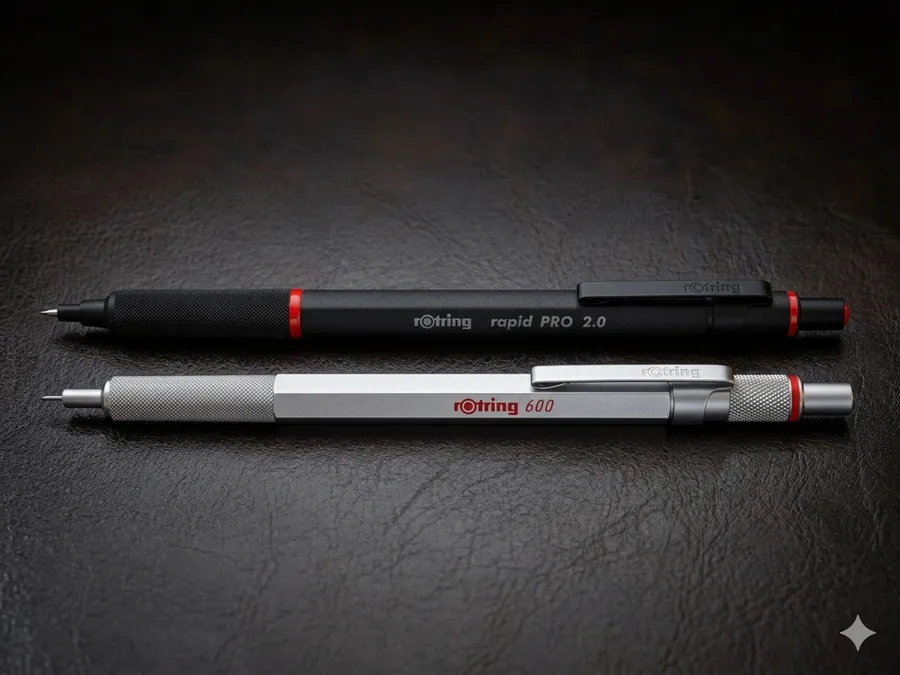 rOtring 600 and Rapid Pro