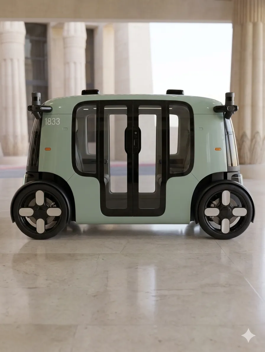 Zoox autonomous vehicle in Las Vegas